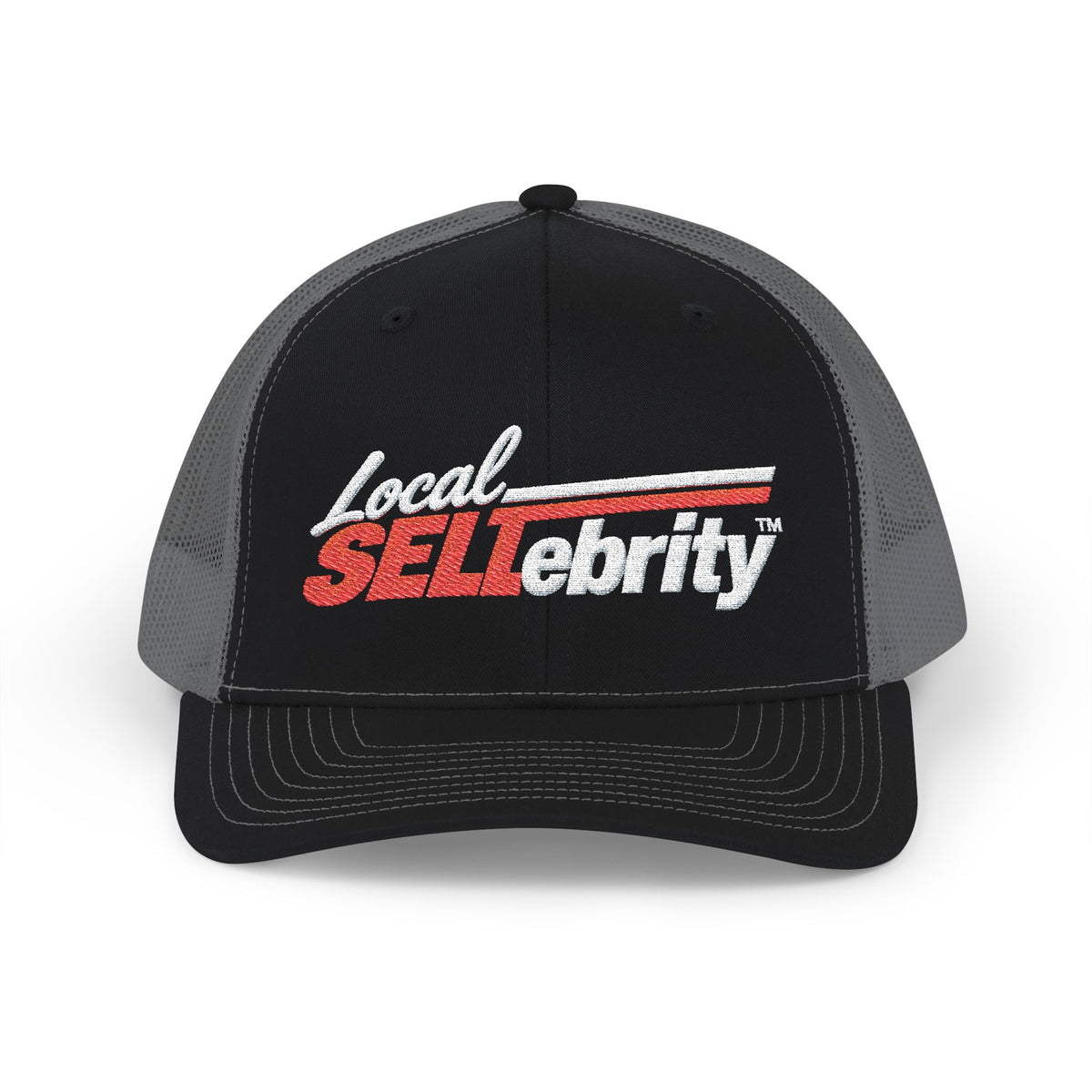 Local SELLebrity Snapback Trucker Cap – Retro Bold Logo Mesh Hat
