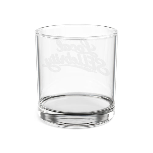 Engraved 10oz Rocks Glass — "Local Sellabrity" Whiskey Tumbler