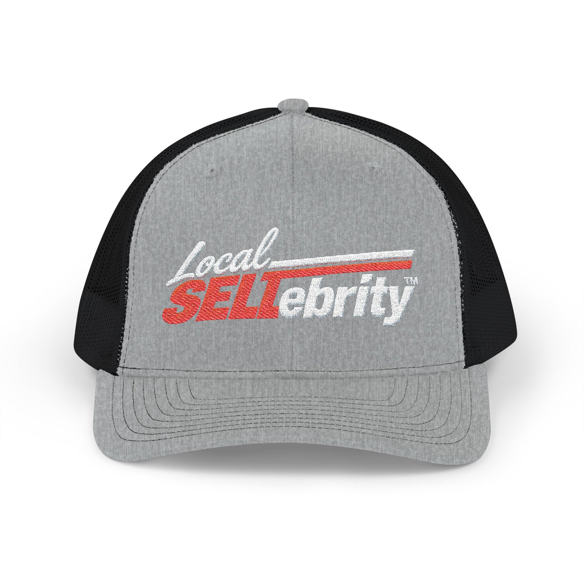 Local SELLebrity Snapback Trucker Cap – Retro Bold Logo Mesh Hat
