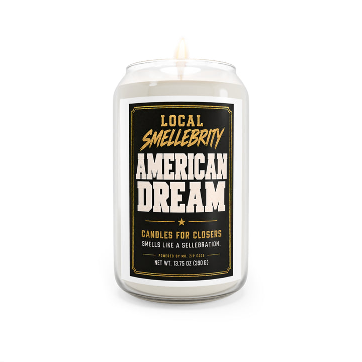 American Dream Soy Candle — "Local Smellebrity" Scented Candle, 13.75 oz