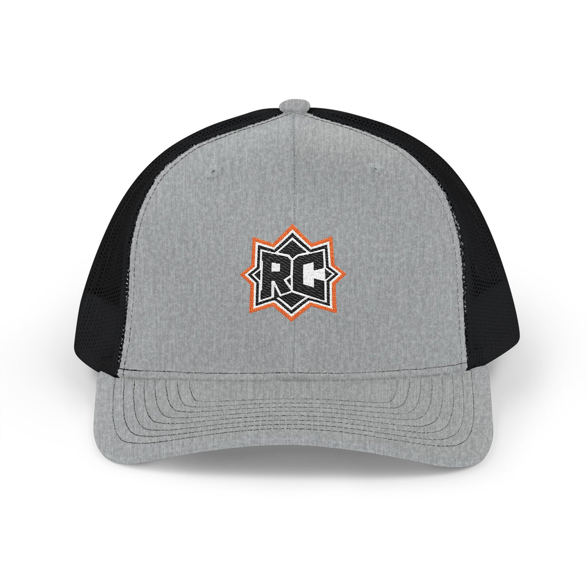 RC Star Patch Trucker Cap — Embroidered Snapback Mesh Hat
