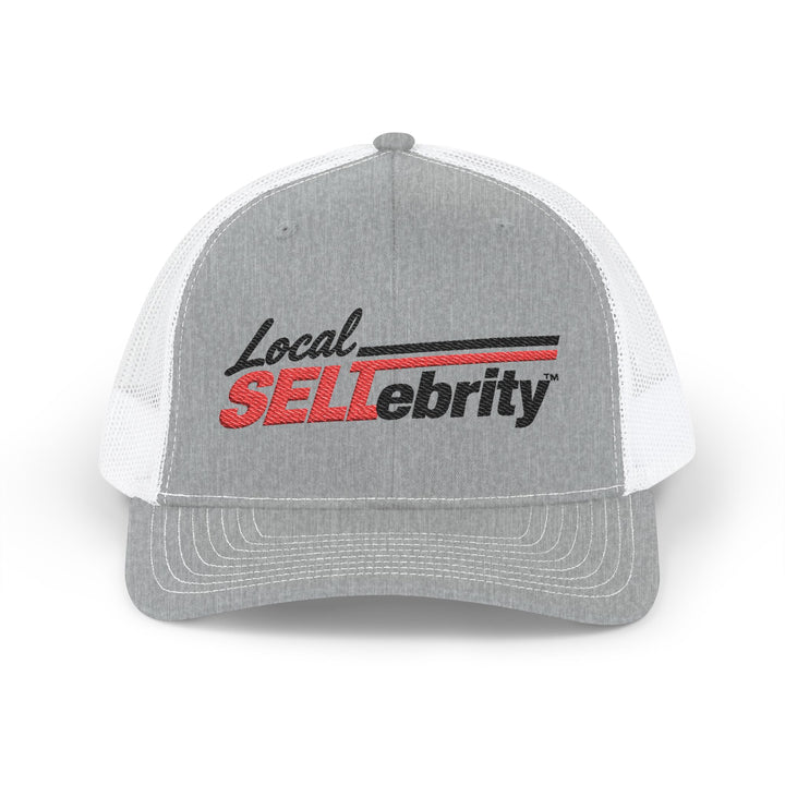 Local SELLebrity Trucker Cap – Embroidered Snapback Mesh Hat