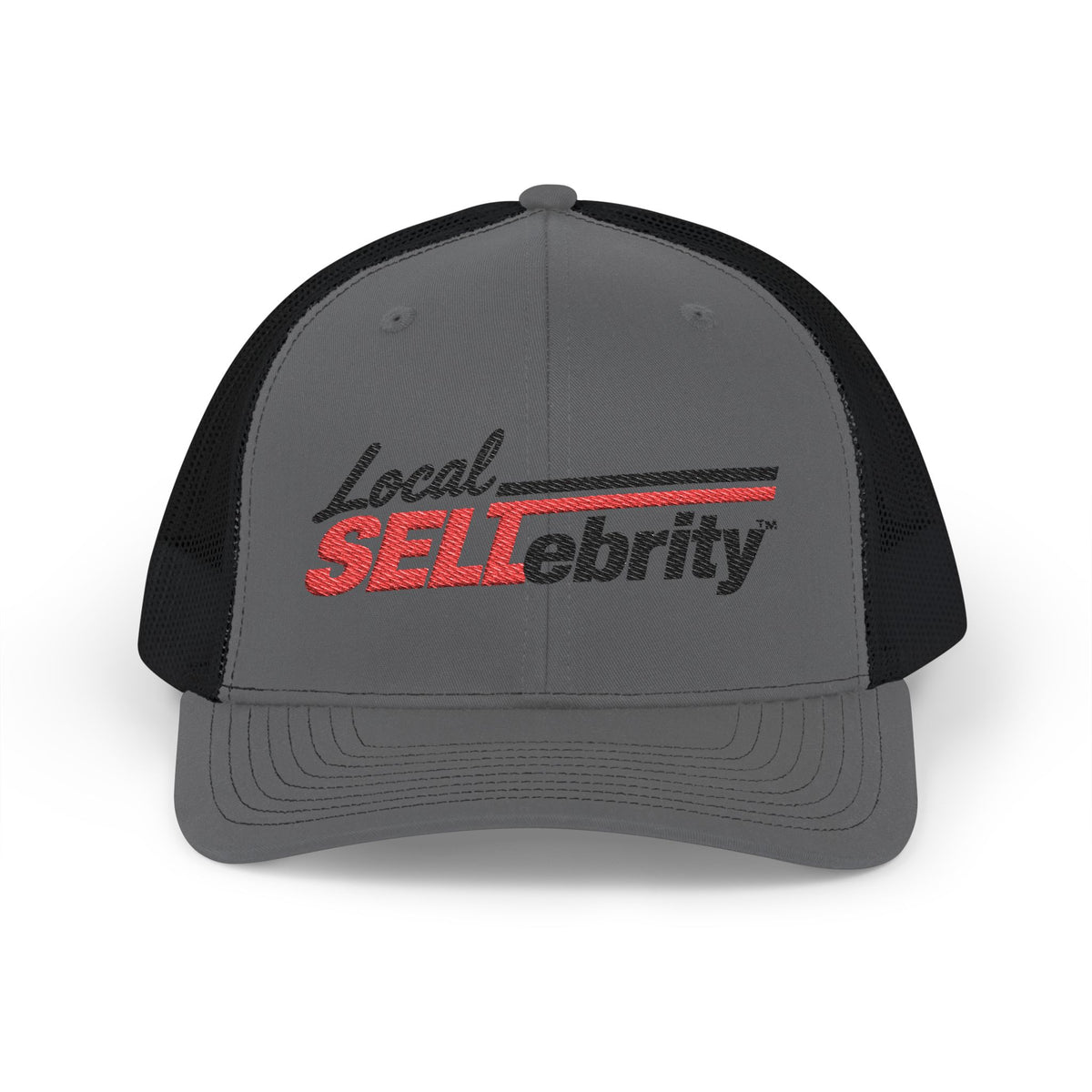 Local SELLebrity Trucker Cap – Embroidered Snapback Mesh Hat