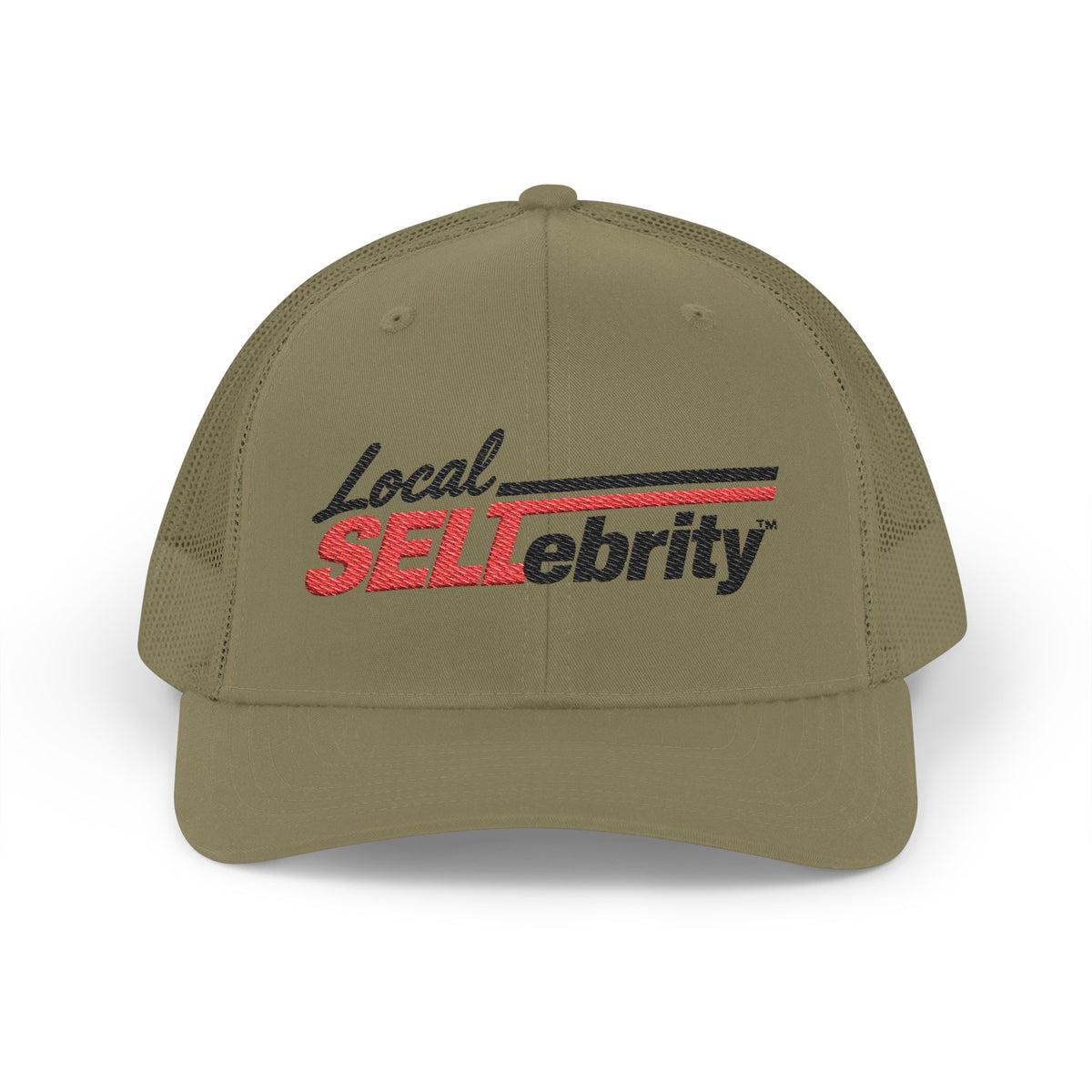 Local SELLebrity Trucker Cap – Embroidered Snapback Mesh Hat