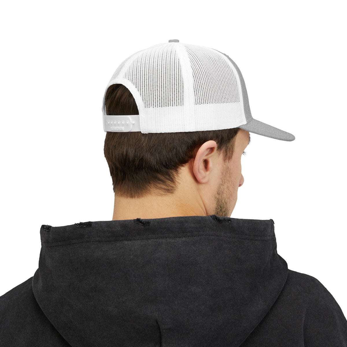 RC Star Patch Trucker Cap — Embroidered Snapback Mesh Hat