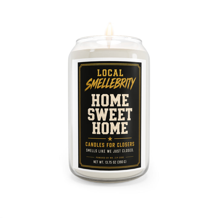 Home Sweet Home Scented Soy Candle — 13.75oz (Local Smellebrity)