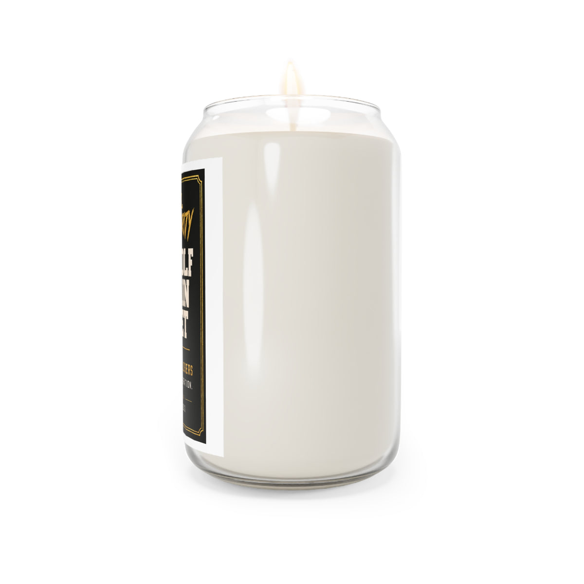Candle — "The Wolf of Main Street" Scented Soy Candle (13.75 oz)