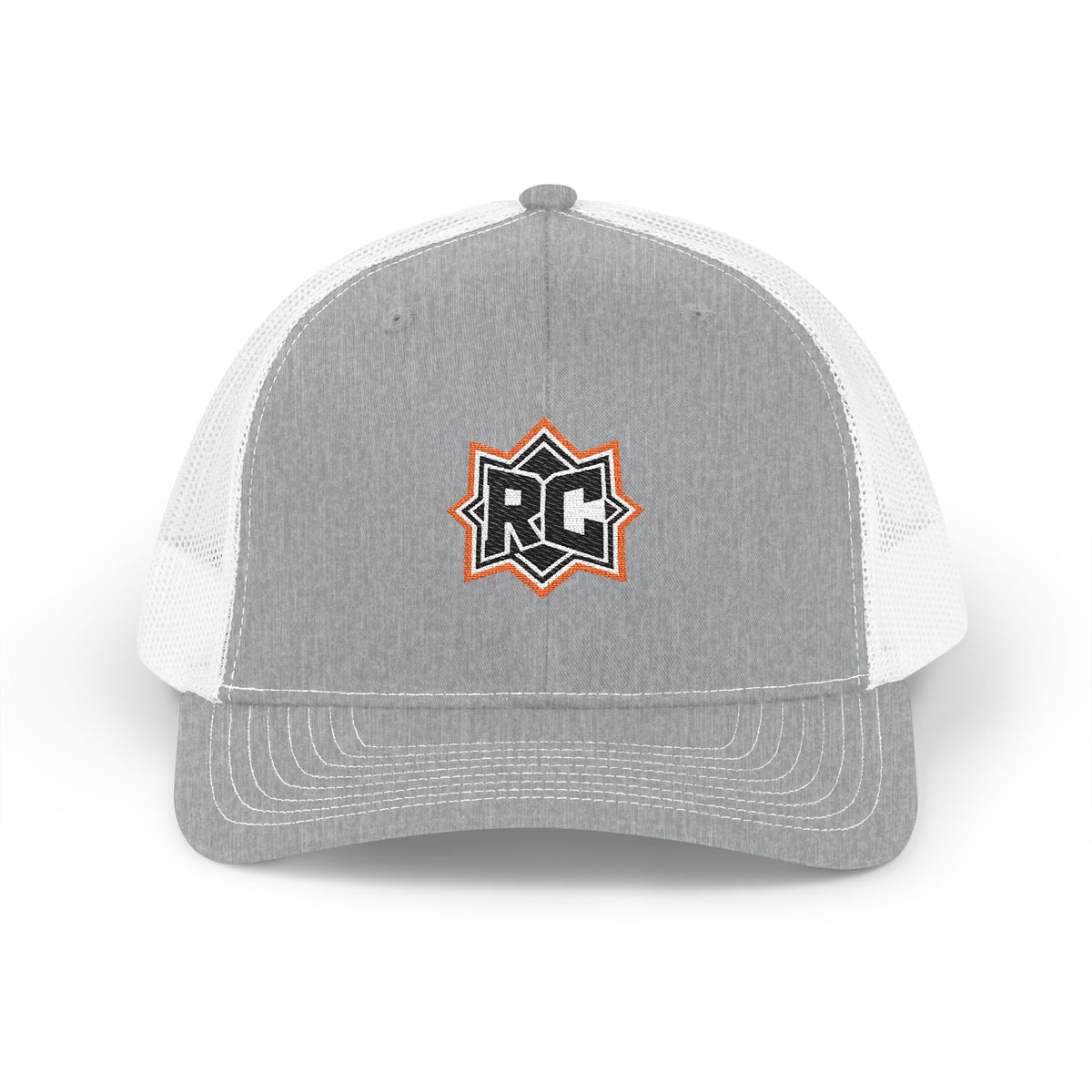 RC Star Patch Trucker Cap — Embroidered Snapback Mesh Hat