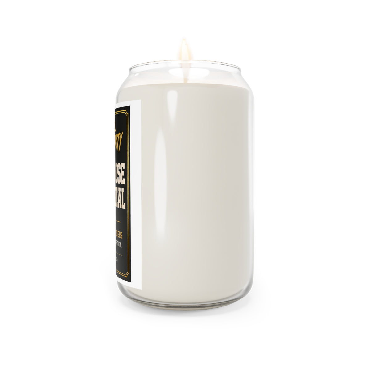 Scented Soy Candle — “Local Smellebrity: Open House Closed Deal” (13.75 oz)