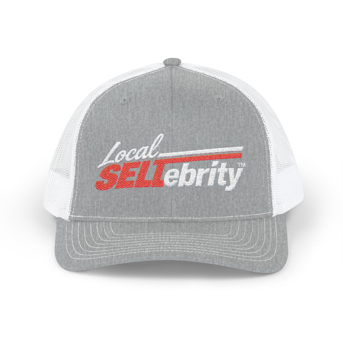 Local SELLebrity Snapback Trucker Cap – Retro Bold Logo Mesh Hat