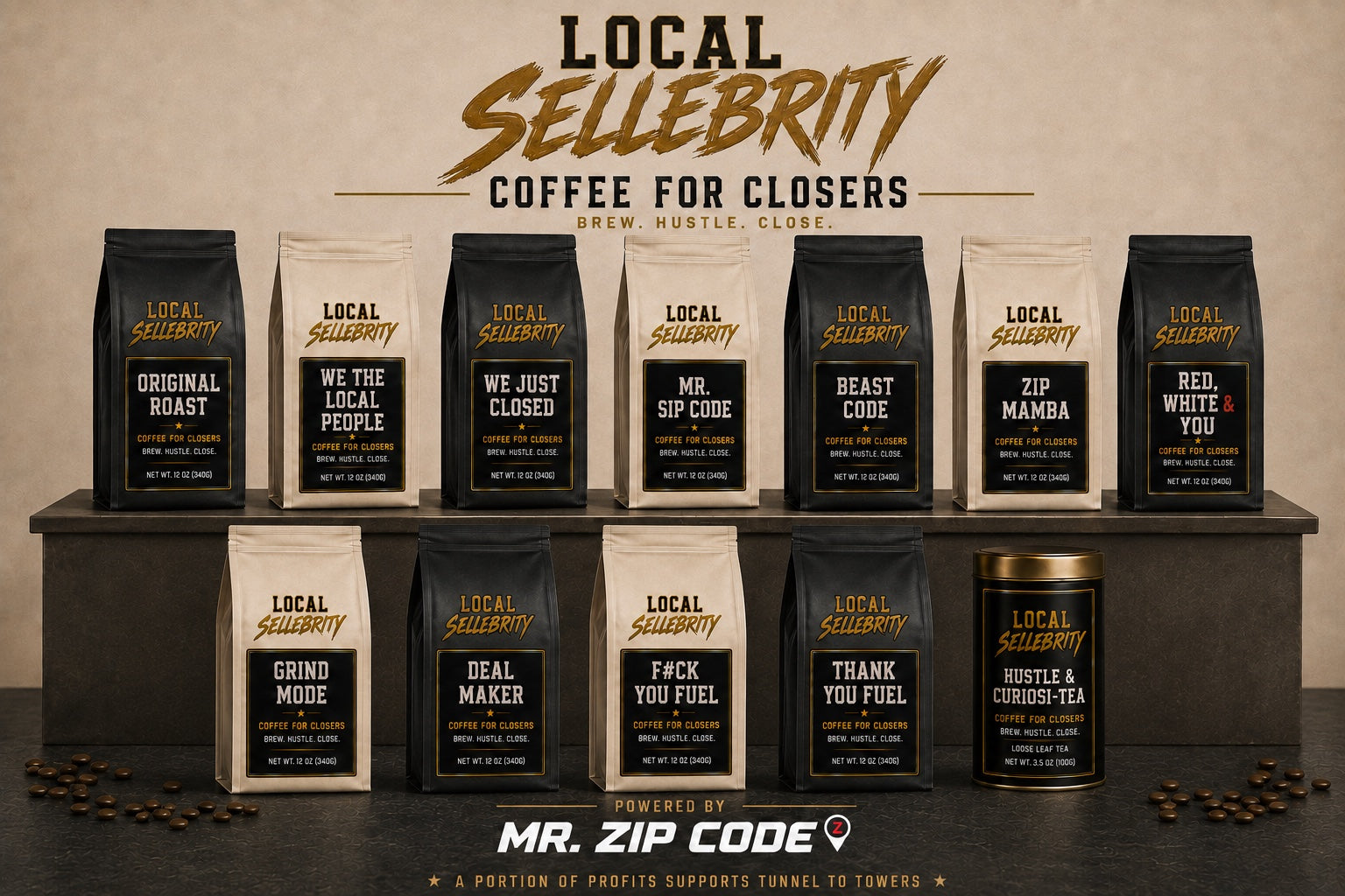 Local SELLebrity Coffee for Closers lineup